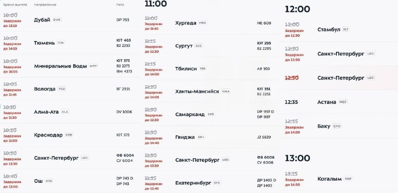Иллюстрация к новости: Московские аэропорты ночью девять часов не обслуживали рейсы
