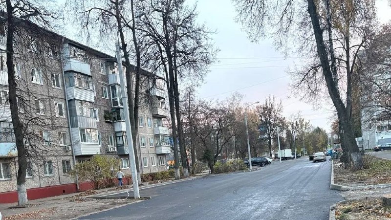 Иллюстрация к новости: В Брянске ремонтируют улицу Харьковскую